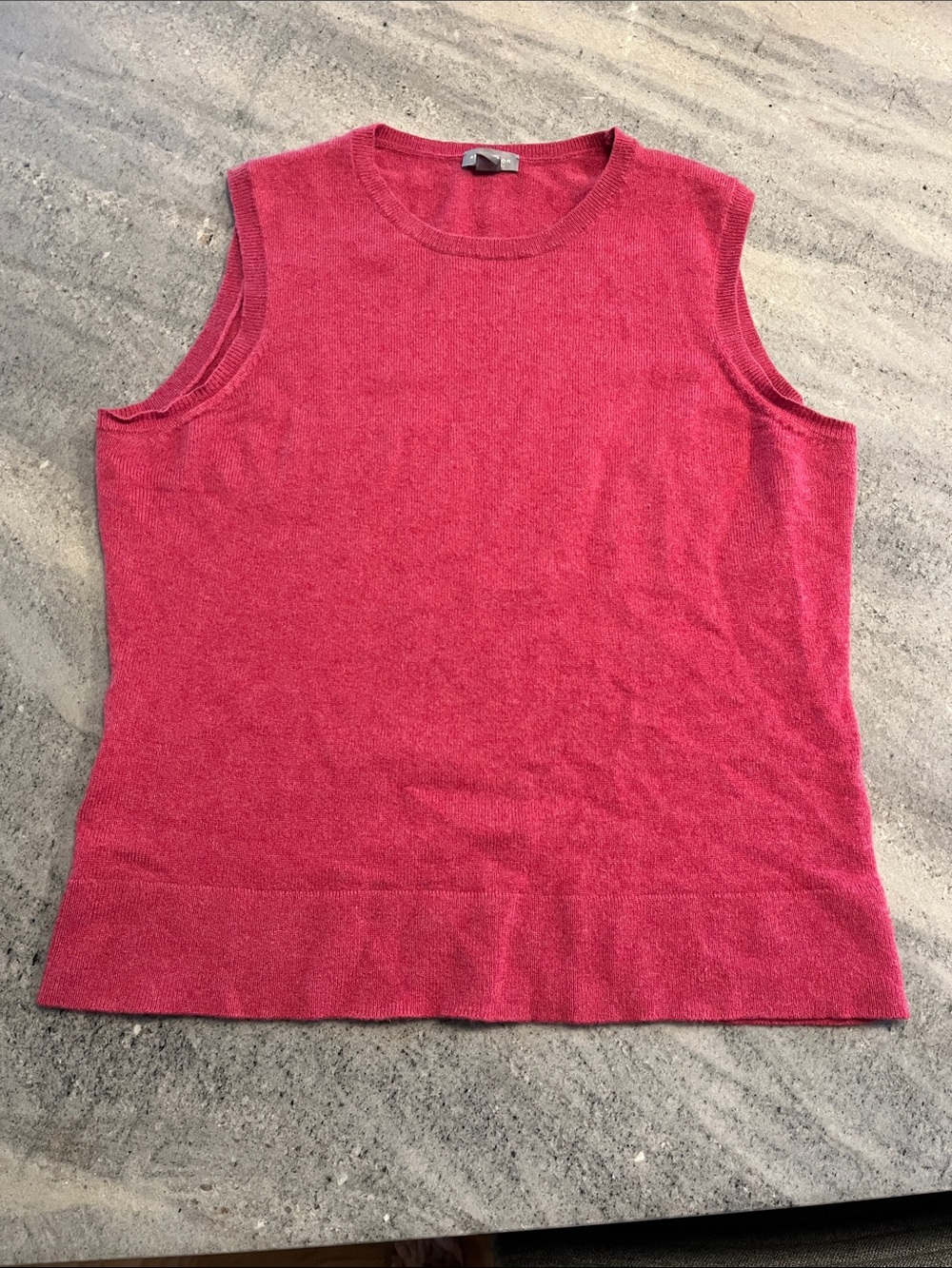 Ann Taylor 100% cashmere sweater vest medium